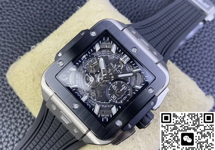 BB Factory Hublot SQUARE BANG UNICO 821.NM.0170.RX 1:1 Best Edition Replica Watch